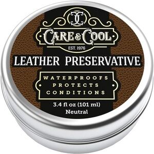 New Expert Leather Conditioner, Protector and Healer 3.4oz Waterproofs/Restores